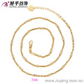 42283-Xuping Hot Schmuck einfache Gold-Imitation Kette Halskette